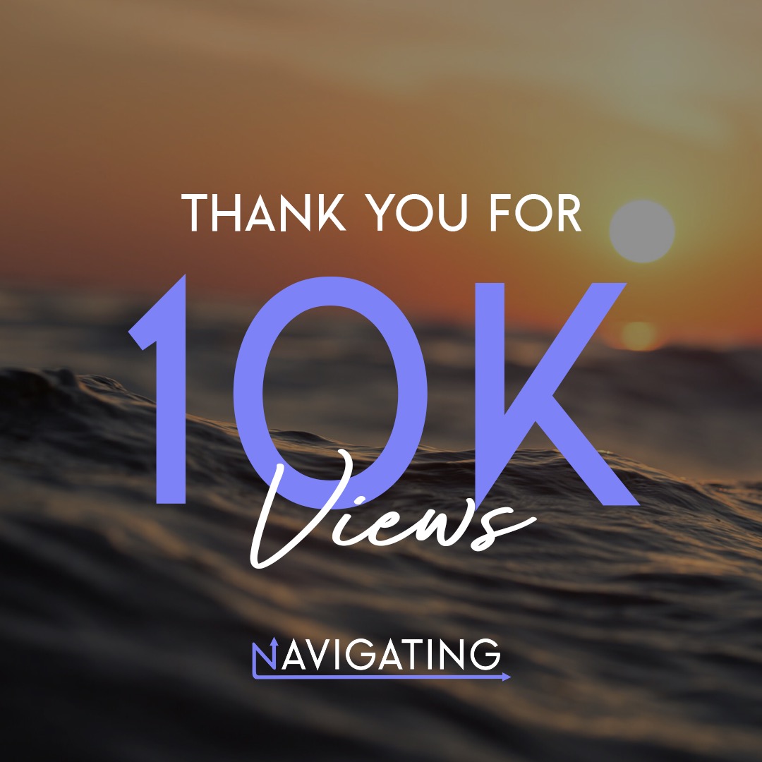navigatingpod's tweet photo. 10K views and counting. Wow. 🙏
Thank you for being a part of this journey into healing, truth, and transformation 🌿
Watch what’s resonating → https://t.co/IybwyPQ7Fu
#NavigatingPodcast #10KViews #Gratitude https://t.co/0VrSbi6Ufc