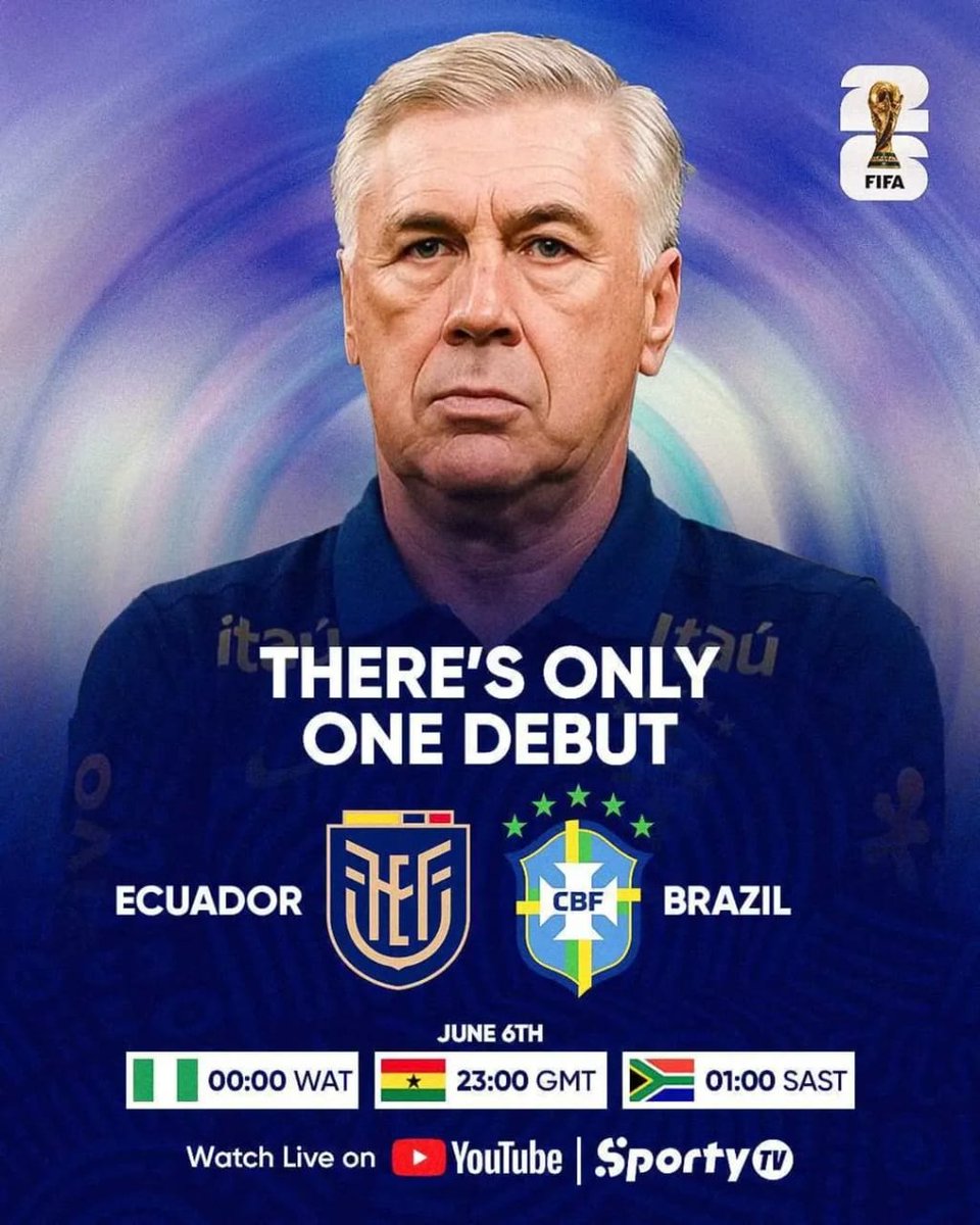 We've got Don Carlo's debut. Live and free-to-air in Ghana, Kenya, Nigeria and South Africa on <a href="/SportyTV_/">SportyTV</a> and on YouTube.