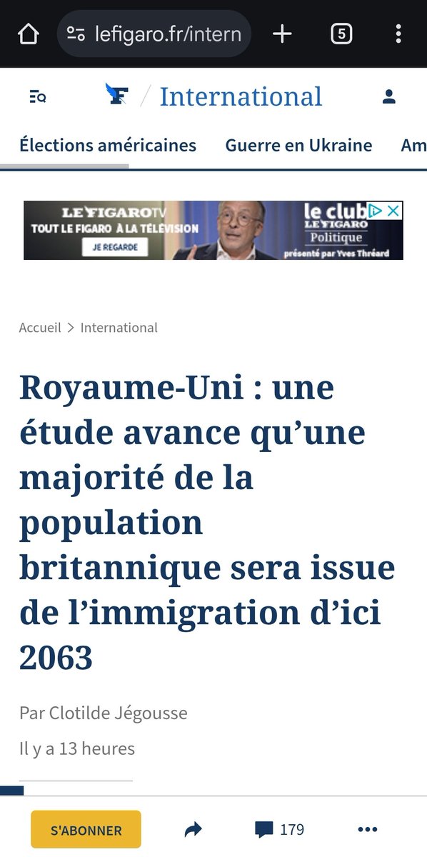 Le grand remplacement est un sentiment, une théorie du complot.