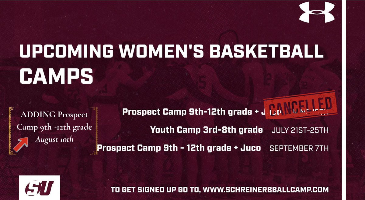 UPDATE!!! We will be canceling our June 15th prospect camp. But we are adding an August 10th prospect camp!! Soo let’s get signed up!!!