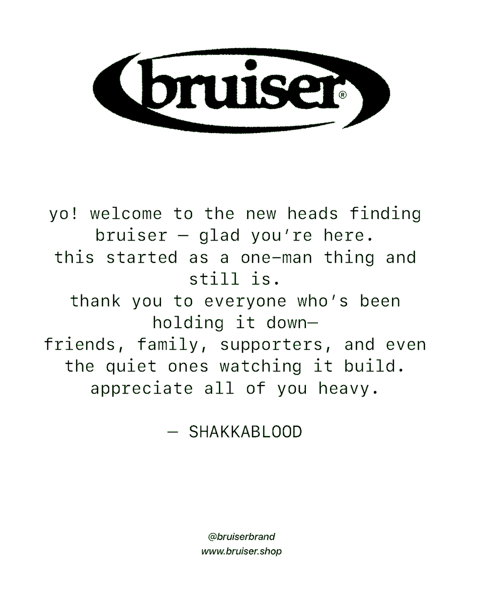 bruiserbrand's tweet image. THANK YOU. HI TO ALL THE NEW HEADS - @shakkablood