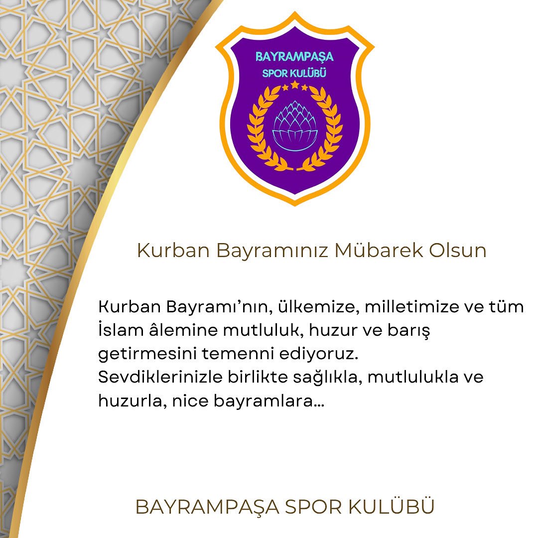 Kurban Bayramınız Mübarek Olsun
Kurban Bayramı’nın, ülkemize, milletimize ve tüm İslam âlemine mutluluk, huzur ve barış getirmesini temenni ediyoruz.
Sevdiklerinizle birlikte sağlıkla, mutlulukla ve huzurla, nice bayramlara…
Mustafa Çayır