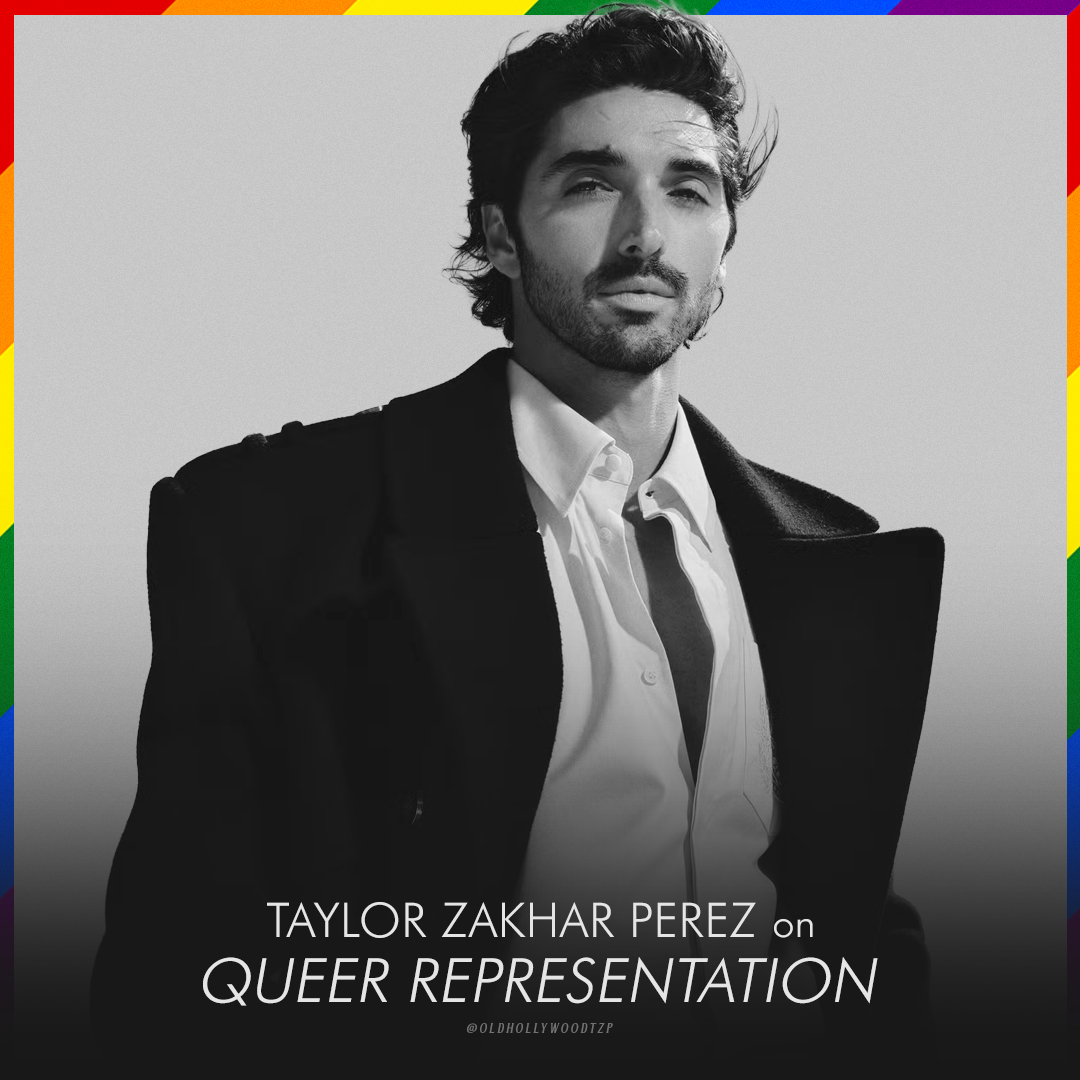 oldhollywoodtzp's tweet image. Taylor Zakhar Perez on the importance of queer representation in media | A thread 🧵