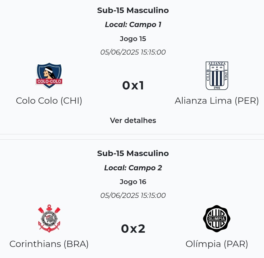 🏆 #NikePremierCup2025
🔵⚪ #AlianzaLima | #Sub15

Ha ganado <a href="/ClubALoficial/">Club Alianza Lima</a> y jugaran la final vs <a href="/elClubOlimpia/">Club Olimpia</a>

El gol lo anotó Lionel Condezo