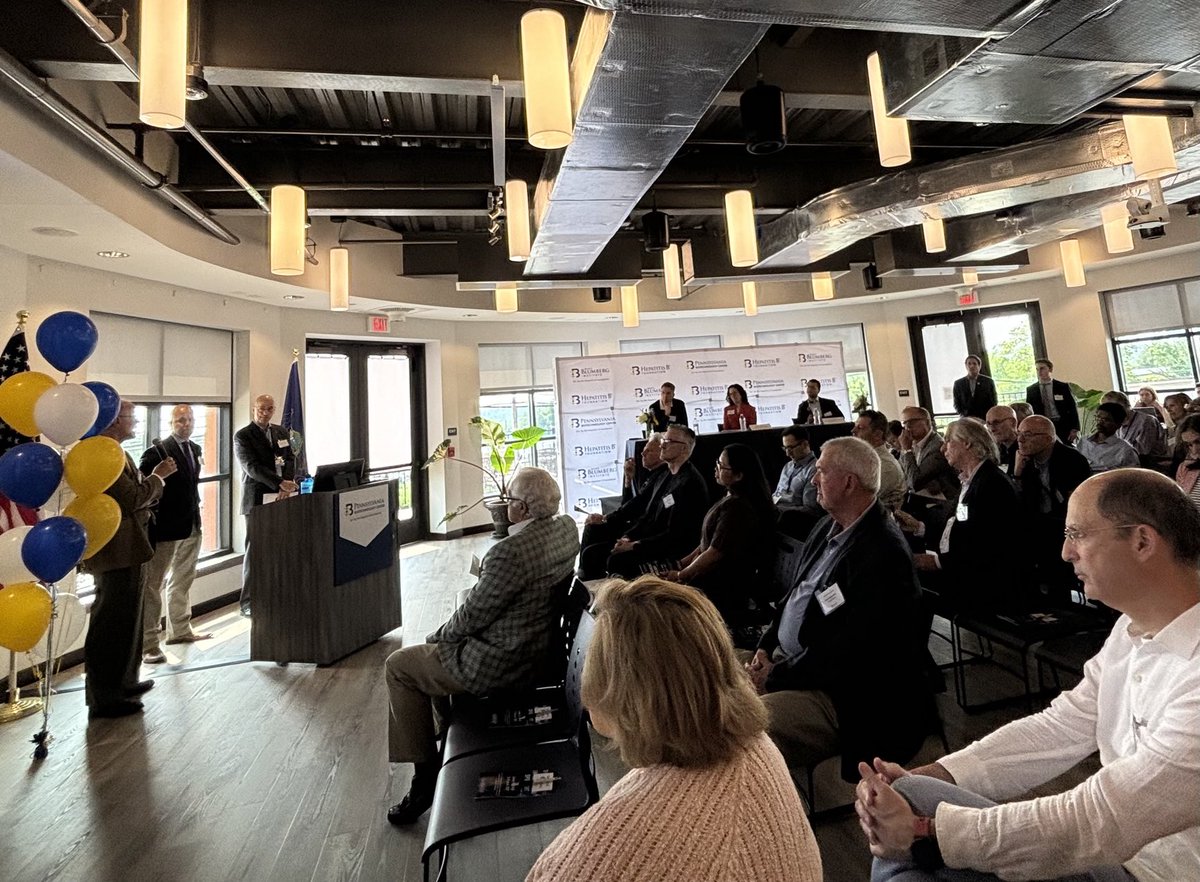 Presenters answering Qs during the Entrepreneur Spotlight here at the #PABC. #biotech #innovation