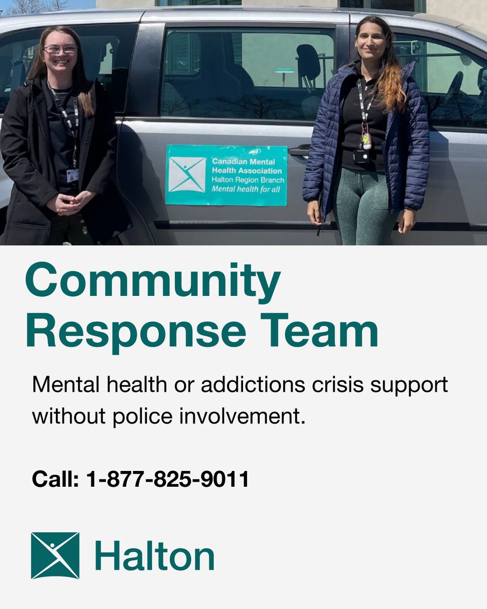 When mental health crises happen, you deserve the right support. Our Community Response Team is here for you.

Call our 24/7 COAST Crisis Line: 1-877-825-9011

#MentalHealth #CrisisSupport #CMHAHalton #CommunityResponse #MentalHealthMatters #HaltonRegion