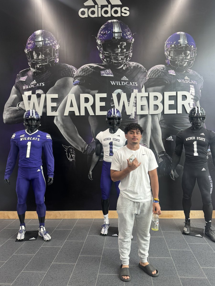 _NainoaM_'s tweet image. Thank you @skyler_ridley for the tour on my visit to Weber State University. Really grateful for this opportunity !!
@Monsta39 @Coach_wright23 @mmental7 @CoachBrentMyers @CoachConley66