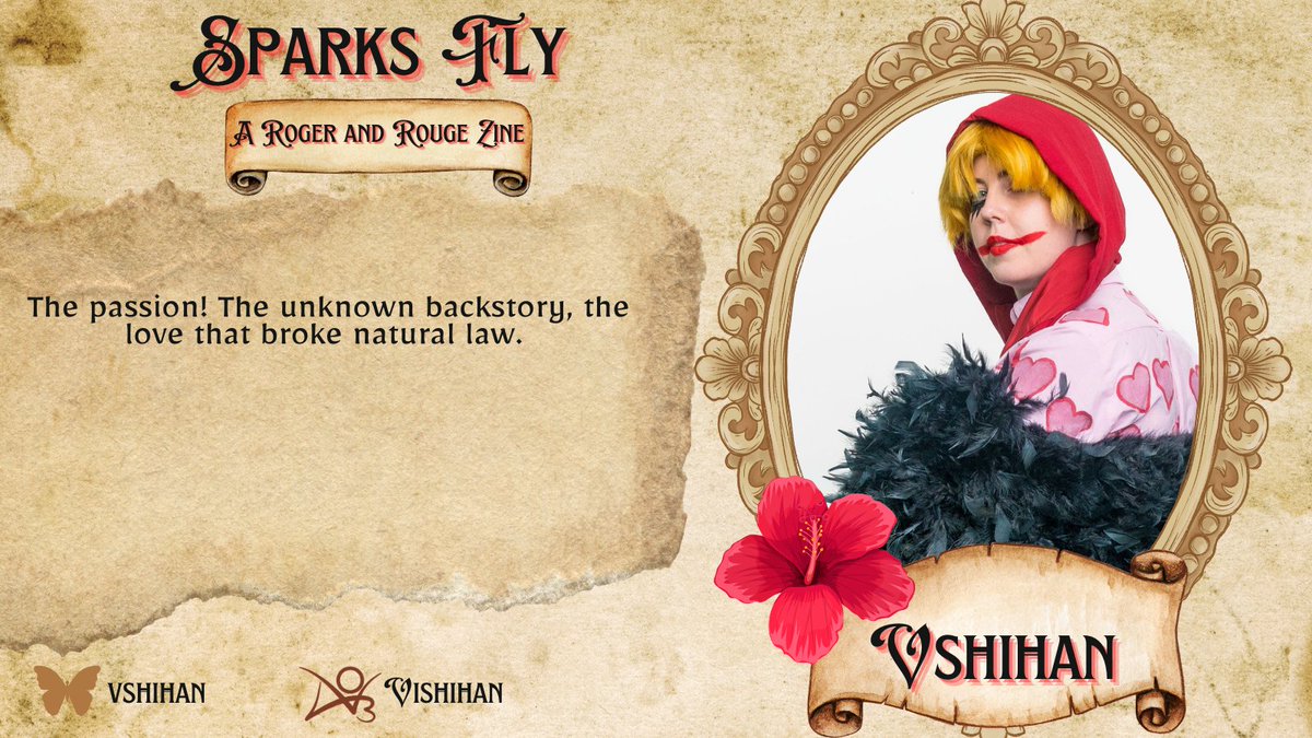 Sharing with you a story that makes Sparks Fly! Telling the Story of Roger and Rouge once more is Vshihan!