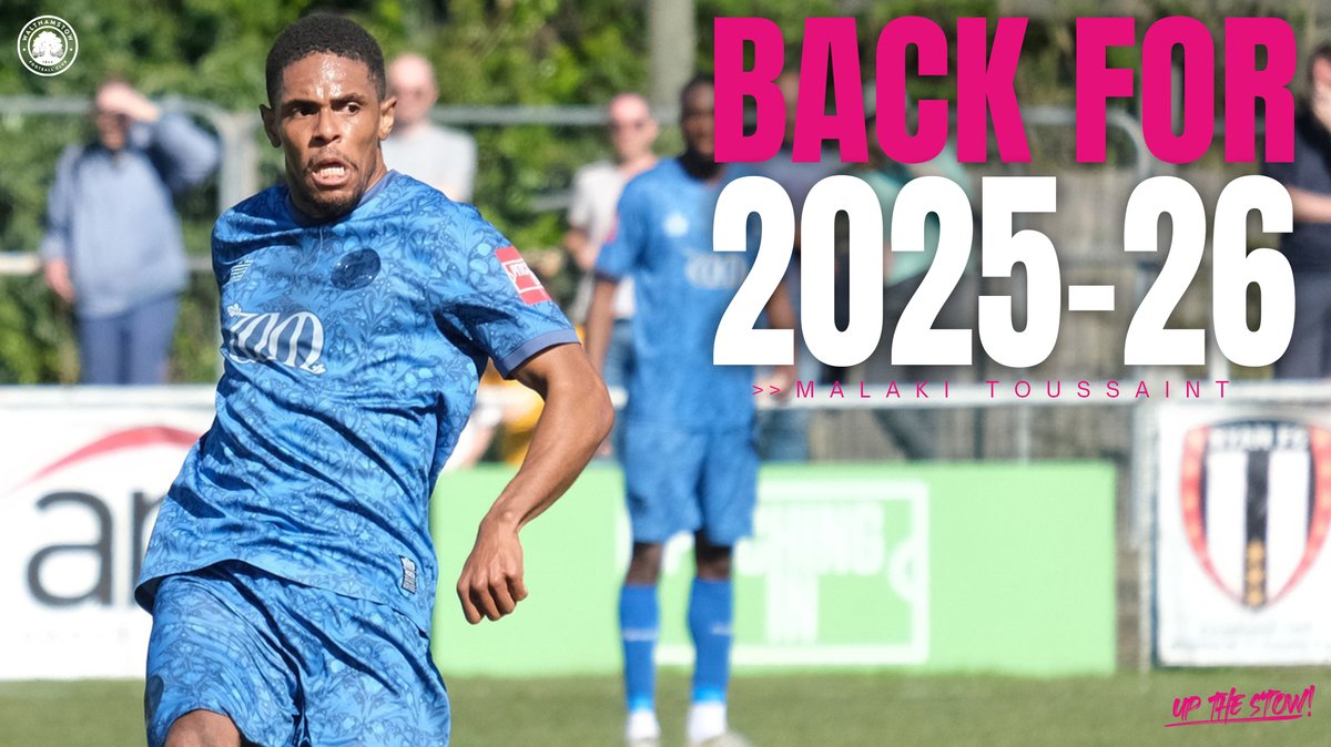 𝗕𝗮𝗰𝗸 𝗳𝗼𝗿 𝟮𝟬𝟮𝟱-𝟮𝟱; 𝗠𝗮𝗹𝗮𝗸𝗶 𝗧𝗼𝘂𝘀𝘀𝗮𝗶𝗻𝘁

A midfielder who made a massive inpact in a short space of time at the end of last season; we're delighted to have Malaki back in E17 for another year!