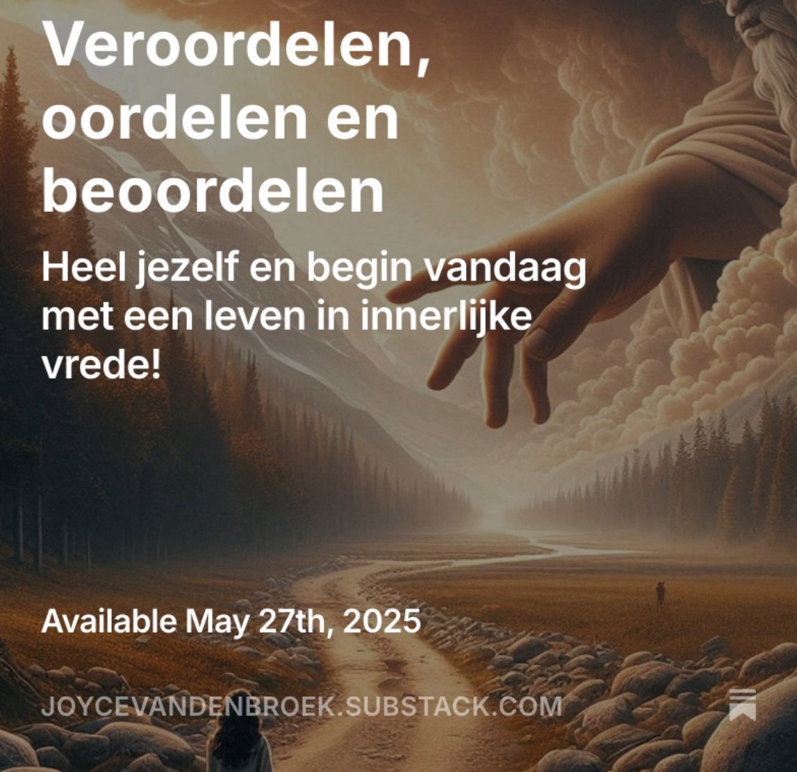 Veroordelen, oordelen en beoordelen !  (inspiratie de #bijbel) 
open.substack.com/pub/joycevande…