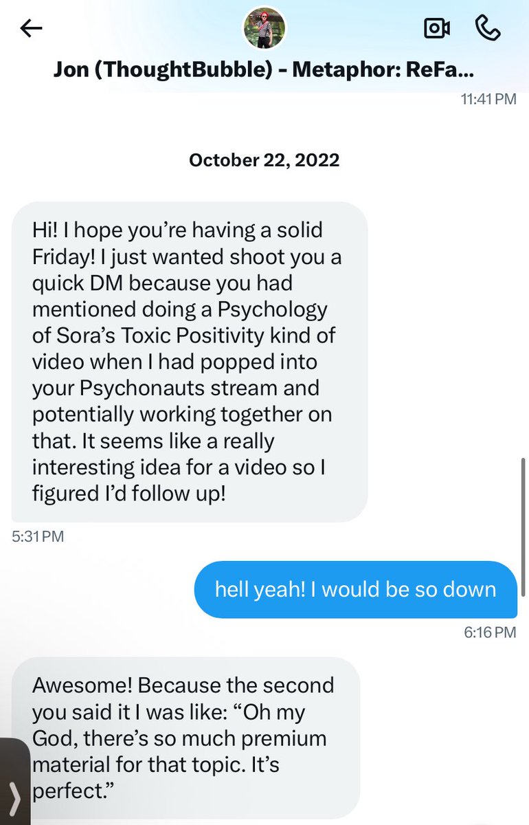 This was a recent one but definitely an important one in my life