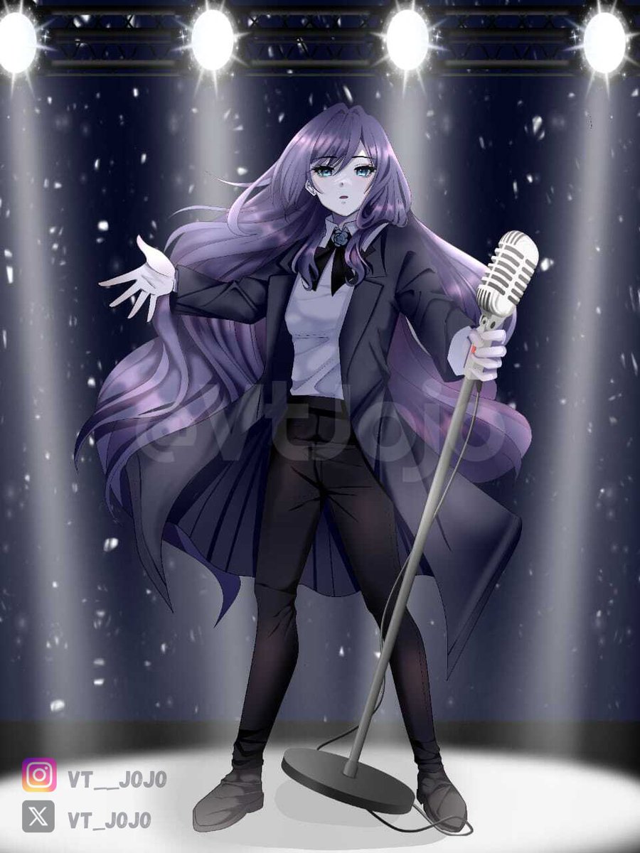 We love you Ado! ^^ 
Created this beautiful art for beauty itself <a href="/ado1024imokenp/">Ado</a> 
#Ado #Adoart #anime #twitchstreamer #Vtuber #moots