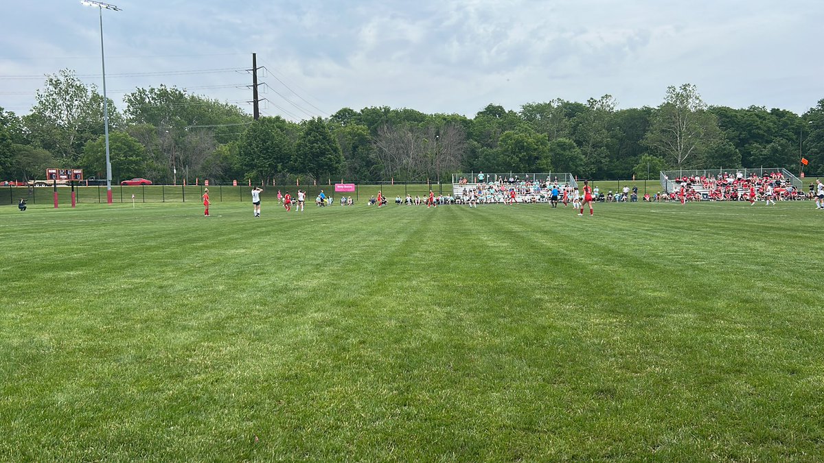 State semifinal vs DCG!! Go Saints! ⚽️💙🩶