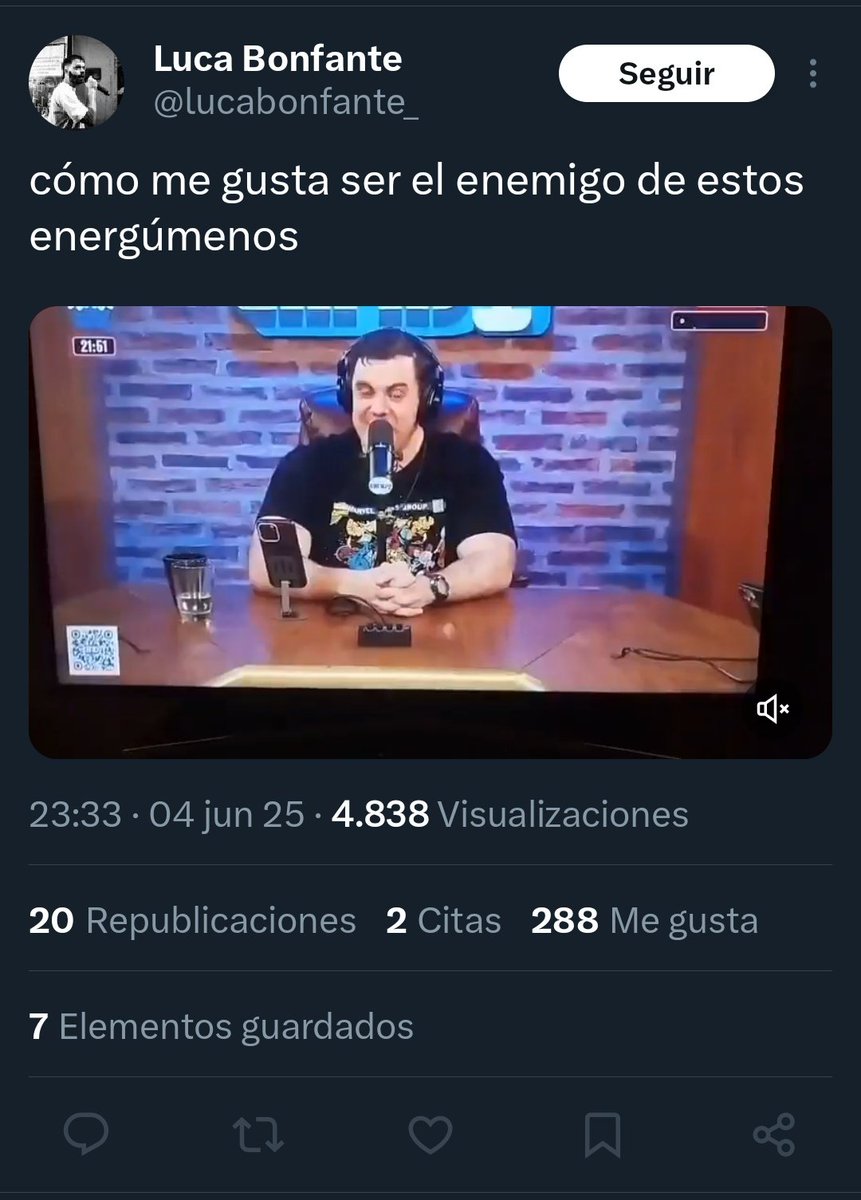 Para ser el enemigo de alguien primero tendrías que existir, Luca.