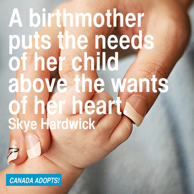 Learn more about open adoption at CanadaAdopts.com