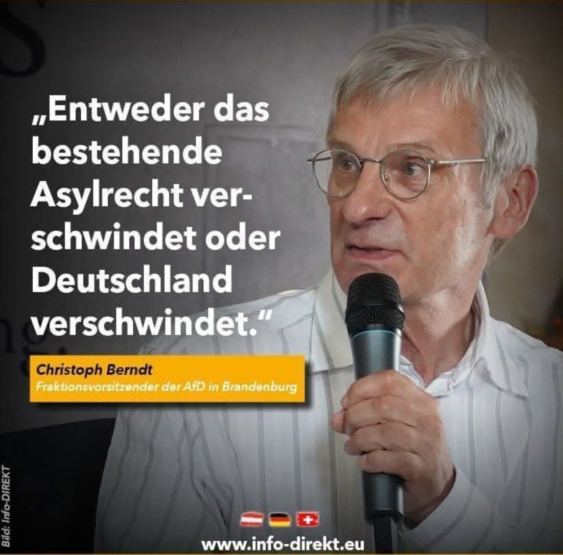 Eher verschwindet Deutschland...