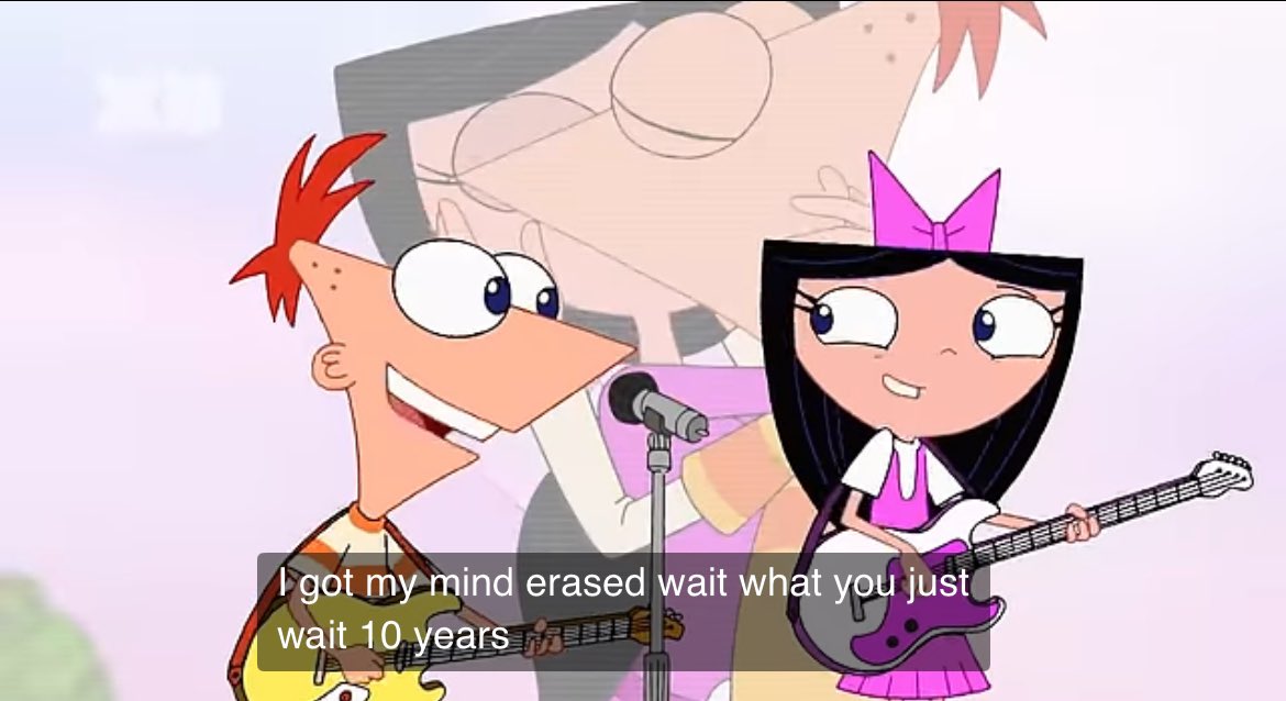 Happy #PhineasandFerbSeason5 premiere day! Very interesting that even 10 years ago in the original run’s finale, they knew they were going to come back with lines like “this isn’t the end of our story”, “there’s still so much to do” and “you just wait 10 years” 
#PhineasAndFerb