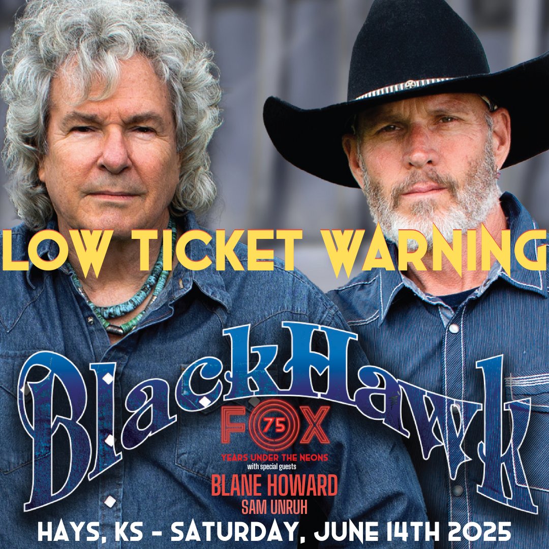 June 14th! 
<a href="/blackhawk/">Blackhawk Network</a> is coming to Hays, KS @ The Fox! 
Get tickets and info at the link below! 

eventbrite.com/o/the-fox-thea…