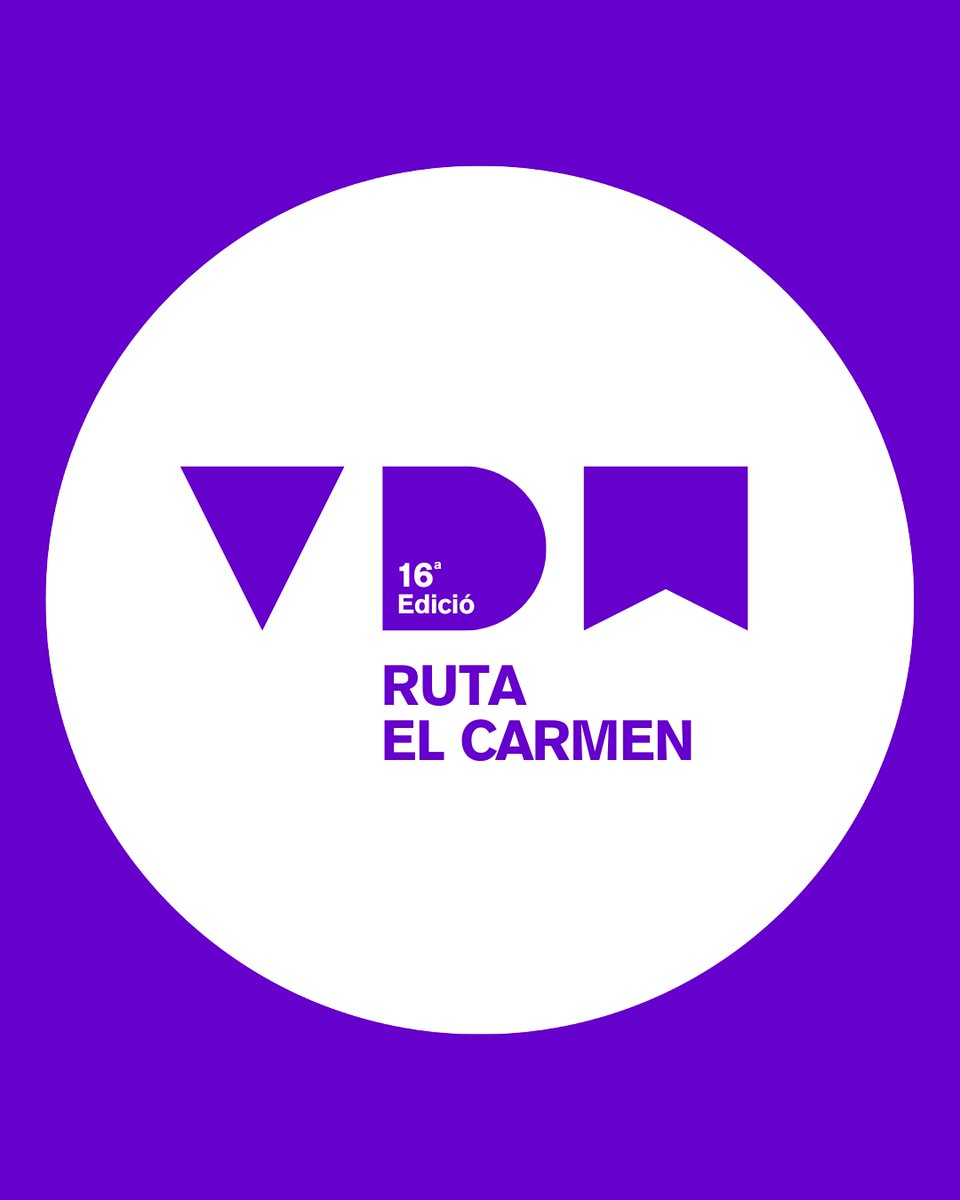 #16VDW Design Walks: Ruta El Carmen📌10/6, de 17h a 20h
El programa de València Disseny Week incluye rutas por estudios de diseño. La Ruta El Carmen recorrerá:
📌<a href="/_Meteorito_/">Meteorito</a>  
📌<a href="/Brandsummit/">Brandsummit</a> 
📌<a href="/FilmacCentre/">Filmac</a> 
🖍️valenciadissenyweek.com/2025/06/04/rut…
#SomADCV #SomosADCV #40ADCV #AniversariADCV