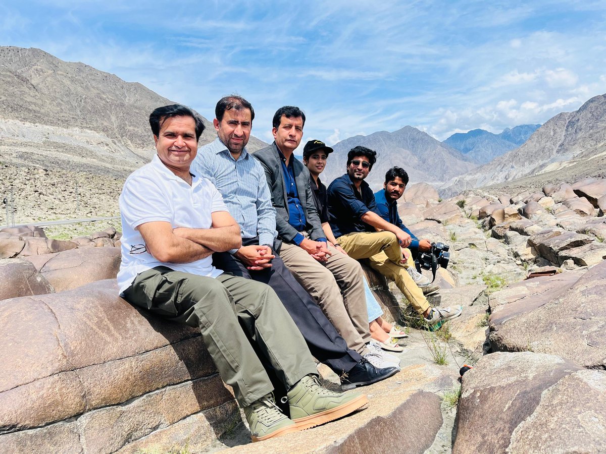 At Diamer Basha Dam Project Chilas GB