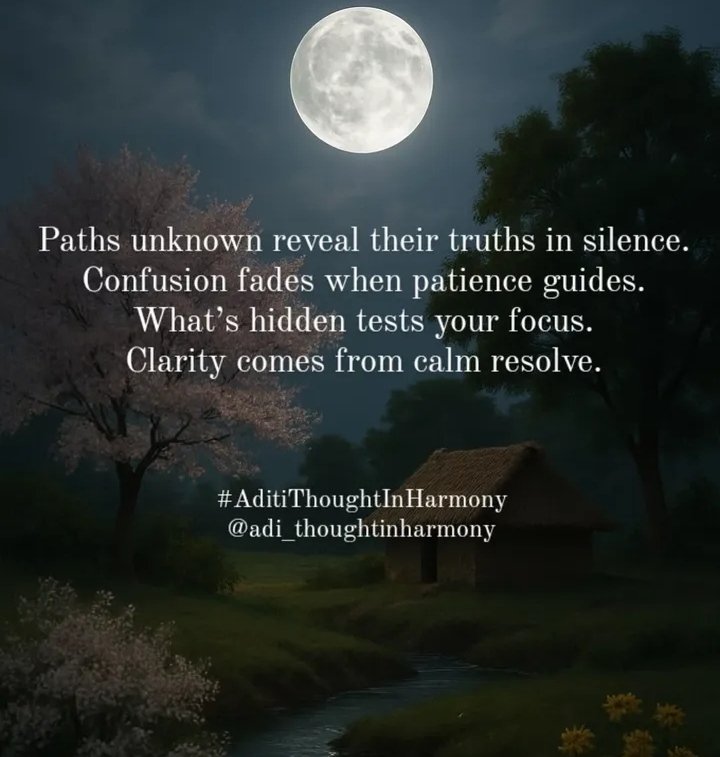 "Not all who wander are lost"

#aditi_thoughtinharmony 
@adi_thoughtinharmony

#WhispersOfWonder #PathUnseen #HiddenInLight #BetweenDreamsAndDust #SilentAwakening #WhereMagicStays #EchoesOfElsewhere #WanderingSoulNotes #NotAllWhoWanderAreLost #StoryInStillness