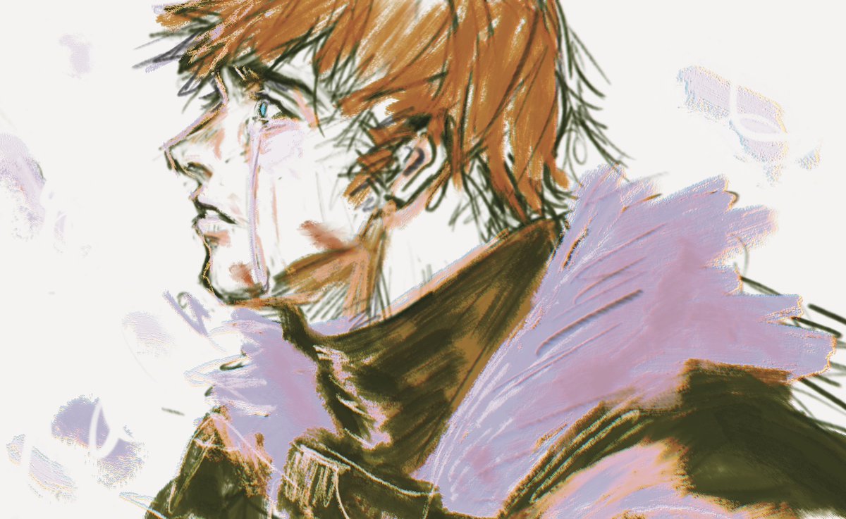 조아하는 얼굴과 그림.