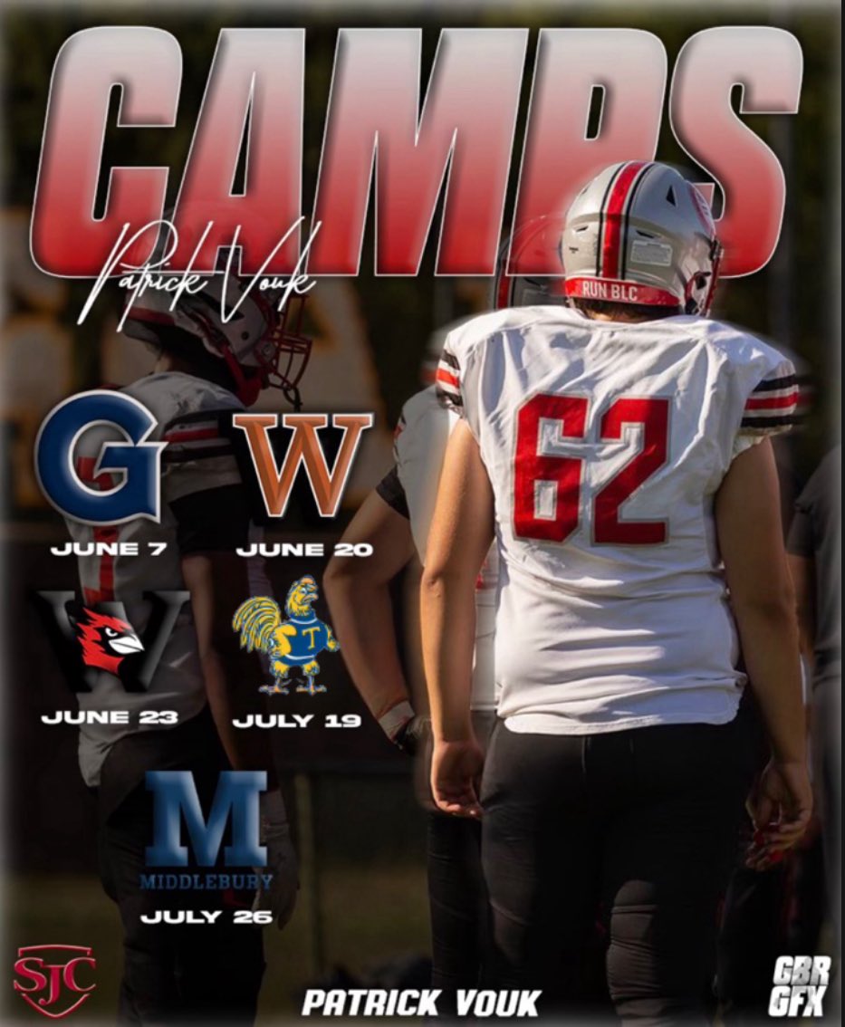 My current 2025 summer camp schedule. Thank you for all the invites and excited to compete!