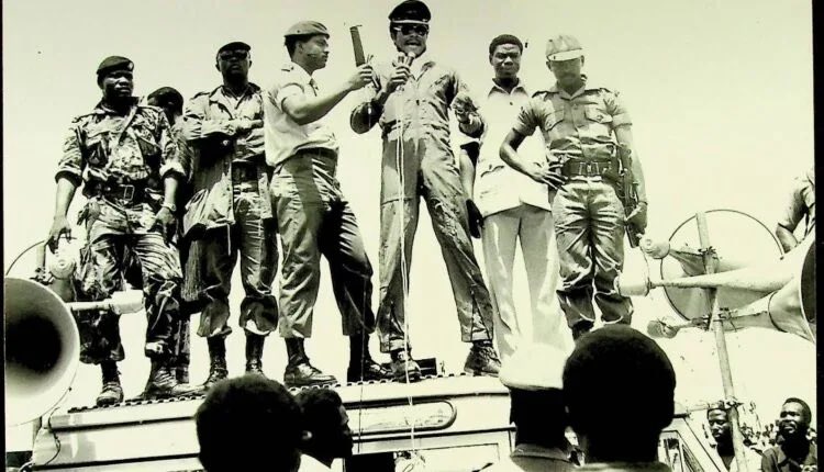 kwesiprattjr's tweet photo. #JUNE 4
So much has been written and said about the June 4 uprising of 1979 in the last few days.

What has not been said is the fact that it led to the public execution of #General Kutu #Acheampong, who overthrew the neo-colonial regime of Dr K.A. #Busia.

It was General Acheampong who introduced a #self-reliant #economic programme for #Ghana under which the country became self-sufficient in #food production in only two years.

General Acheampong sought to revive all of #Nkrumah’s projects which were abandoned after his overthrow.

He also released all pro-Nkrumah #activists from jail; and keenly supported the national #liberation movements in #Africa and the fight against #apartheid #SouthAfrica.