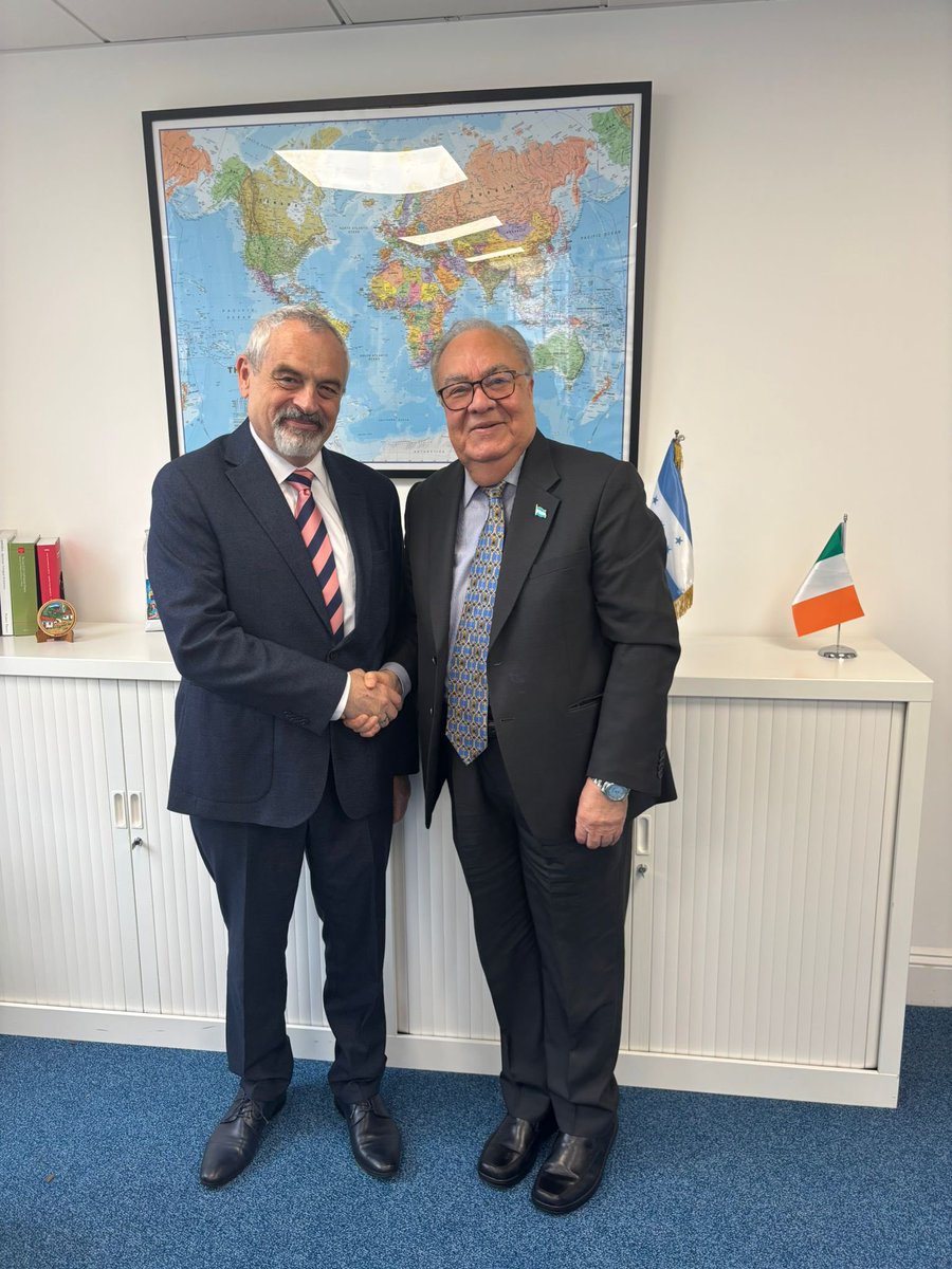 As Dean of the Diplomatic Corps I received the courtesy visit of the new Ambassador of Slovakia SE Peter Susko an experienced Diplomat to whom we offered all our support and Cooperation. Good luck and successes!
