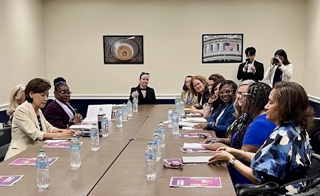 On this #DayOfAction, NAESV CEO Monika Johnson Hostler joined advocates &amp; <a href="/RepDebDingell/">Rep. Debbie Dingell</a>, <a href="/RepYoungKim/">Young Kim</a>, &amp; <a href="/RepGwenMoore/">Rep. Gwen Moore</a> to highlight the urgent need to fund rape crisis centers, DV shelters, &amp; culturally specific programs.

#FundSafetyNow #ProtectVictims #SupportSurvivors