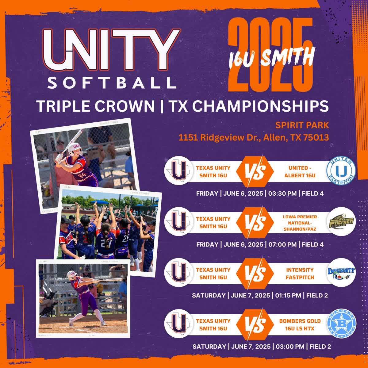 Excited for this weekend with my new team! <a href="/TXUnitySmith/">Texas Unity Smith</a>