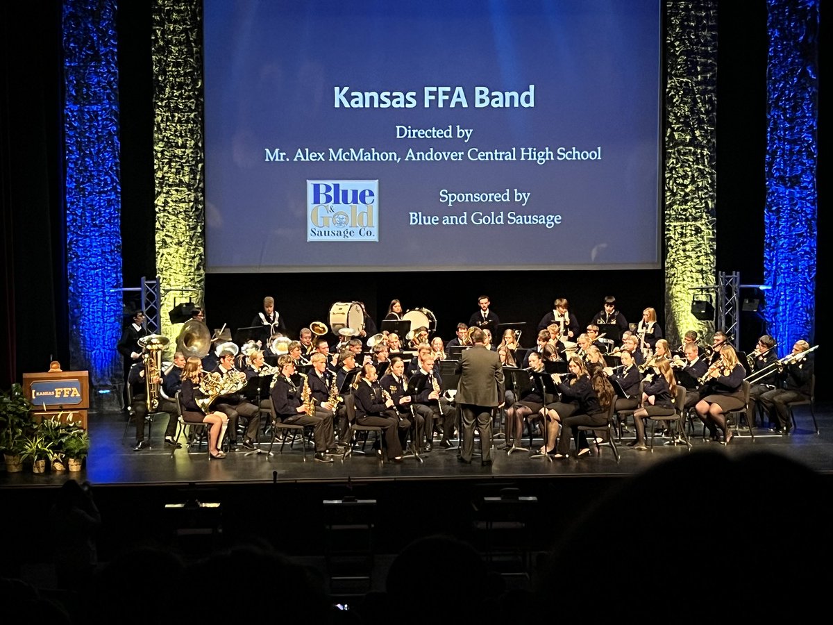 EudoraSchools's tweet photo. Last week at the Kansas State FFA Convention, over 2,000 students, teachers, and guests gathered to celebrate FFA success—and Eudora had plenty to celebrate!

For the first time in Eudora FFA history, we have a state officer—congrats to Ally Rietcheck, the new State FFA Sentinel! After months of preparation, interviews, and speeches, Ally earned this incredible honor.

Other highlights:
• Cooper Burling won his proficiency award at state and will be competing at nationals! His award area is Agriculture Sales–Entrepreneurship.
• Pete Neis won a SAE grant to help support his proficiency award.
• Kyleigh Heikes placed 3rd in the Employability contest.
• Six Cardinals earned their State FFA Degrees—the highest at the state level: Ally Rietcheck, Cooper Burling, Pete Neis, Kynlee Dressler, Mia Dixon, and Kyleigh Heikes.
• Parker Hurley and Maisy Mack performed in the State FFA Band.
@EHS_Cardinals 
#EudoraProud