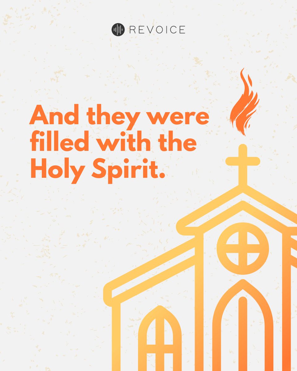 Pentecost—the day the Spirit came down like fire and the Church came alive. ✨

“And they were filled with the Holy Spirit.” - Acts 2:4
Chosen. Filled. Sent—to bear witness to Jesus.

Spirit of God, dwell with us. Give us courage, joy, and strength to share your love. Amen.