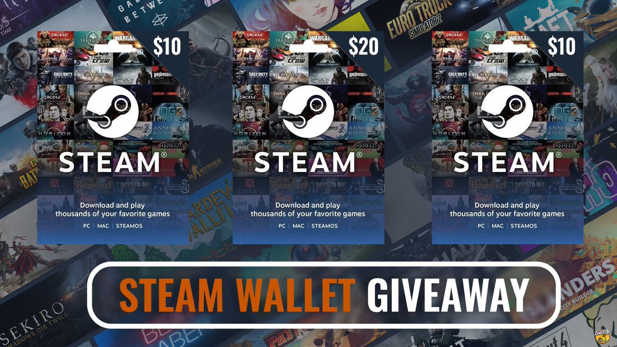 Loot4All's tweet photo. 💵🎁 STEAM GIFT CARD GIVEAWAY 🎁💵

Loot:
🔸 1x $20 Steam Wallet Gift Card
🔸 2x $10 Steam Wallet Gift Cards

How to Participate:
🔁 Repost + ♥️ Like
📝 Add to Wishlist on Steam (Post Proof) 
➡https://t.co/kHy3pXddWu

🗓️ Ends 6/9/2025
#Giveaway #SteamWallet #FreeSteam #SteamKeys #Steam #Cash #money #GiveawayAlert