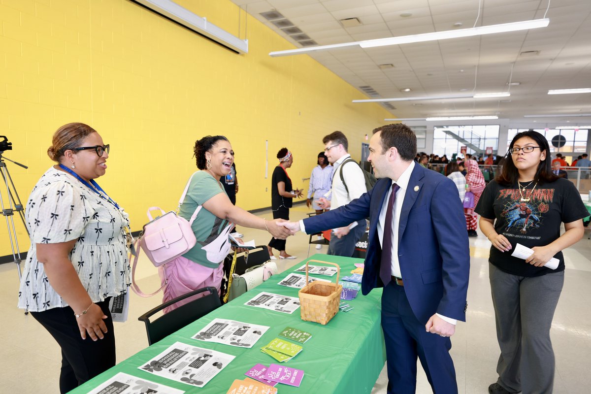 The students of @tchstornados are inspiring! After our final meeting of the year, @trentonjrotc invited me to their resource fair &amp; potluck for mental health awareness. These brave scholars made their voices heard and are showing us how to lead the way to a brighter future.
