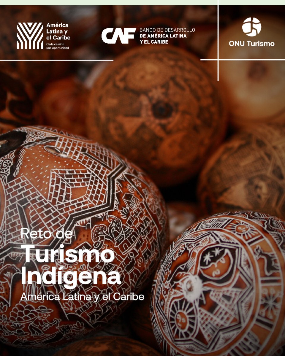 Impulsa el turismo con tu emprendimiento.
El #RetoTurismoIndígena de ONU Turismo y <a href="/AgendaCAF/">CAF</a> ofrece mentorías, acceso a redes globales y la posibilidad de mostrar tu proyecto.

🗓️ Postula hasta el 15 de junio de 2025
Consulta toda la información aquí 👉 f.mtr.cool/qykqmivztm