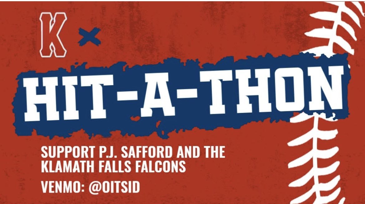 MikeSaffordJr's tweet image. PJ is looking for supporters for the 2025 Legion season - as the Falcons are fundraising for their trip to Alaska to play under the Midnight Sun…any pledge to the hit a thon (per foot of his longest hit) or donation would be grateful… Venmo or DM me for our address…Thank You!