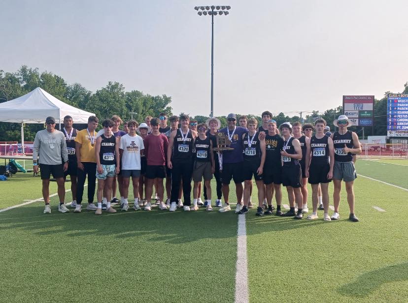 Kearney School District (@kearneymoedu) on Twitter photo Let's hear it for our <a href="/BulldogsKHS/">Kearney High School</a> track & field boys for earning 4th place at the state meet! LEARN MORE - psqr.io/ktatX6n2Fj via <a href="/ParentSquare/">ParentSquare</a> Let's hear it for our <a href="/BulldogsKHS/">Kearney High School</a> track & field boys for earning 4th place at the state meet! LEARN MORE - psqr.io/ktatX6n2Fj via <a href="/ParentSquare/">ParentSquare</a>
