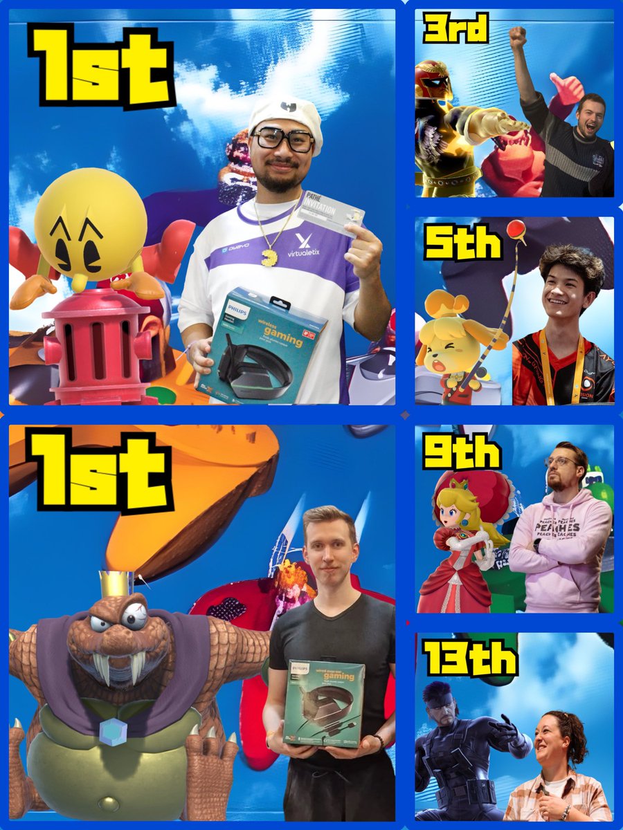 LuCy-E-Sports (@lucyesports_ch) on Twitter photo At <a href="/FantasyBasel/">FANTASY BASEL - The Swiss Comic Con</a> , our LuCy players achieved impressive results at the Smash tournament hosted by <a href="/marchmarmots/">March Marmots</a> :
Thursday:
•<a href="/Phonkysoul/">VTX-C Phonky</a> – 1st/39
•<a href="/MickLagger_/">Mick Lagger</a> – 9th/39
•<a href="/hist_lori90/">Loredana Bevilacqua</a> – 9th/39
Friday:
•<a href="/RonSwansonCH/">R。Swαnsoη</a> – 1st/31
•Fokus – 3rd/31
•<a href="/LeRemoraid/">レモ Remoraid</a> – 5th/3 At <a href="/FantasyBasel/">FANTASY BASEL - The Swiss Comic Con</a> , our LuCy players achieved impressive results at the Smash tournament hosted by <a href="/marchmarmots/">March Marmots</a> :
Thursday:
•<a href="/Phonkysoul/">VTX-C Phonky</a> – 1st/39
•<a href="/MickLagger_/">Mick Lagger</a> – 9th/39
•<a href="/hist_lori90/">Loredana Bevilacqua</a> – 9th/39
Friday:
•<a href="/RonSwansonCH/">R。Swαnsoη</a> – 1st/31
•Fokus – 3rd/31
•<a href="/LeRemoraid/">レモ Remoraid</a> – 5th/3