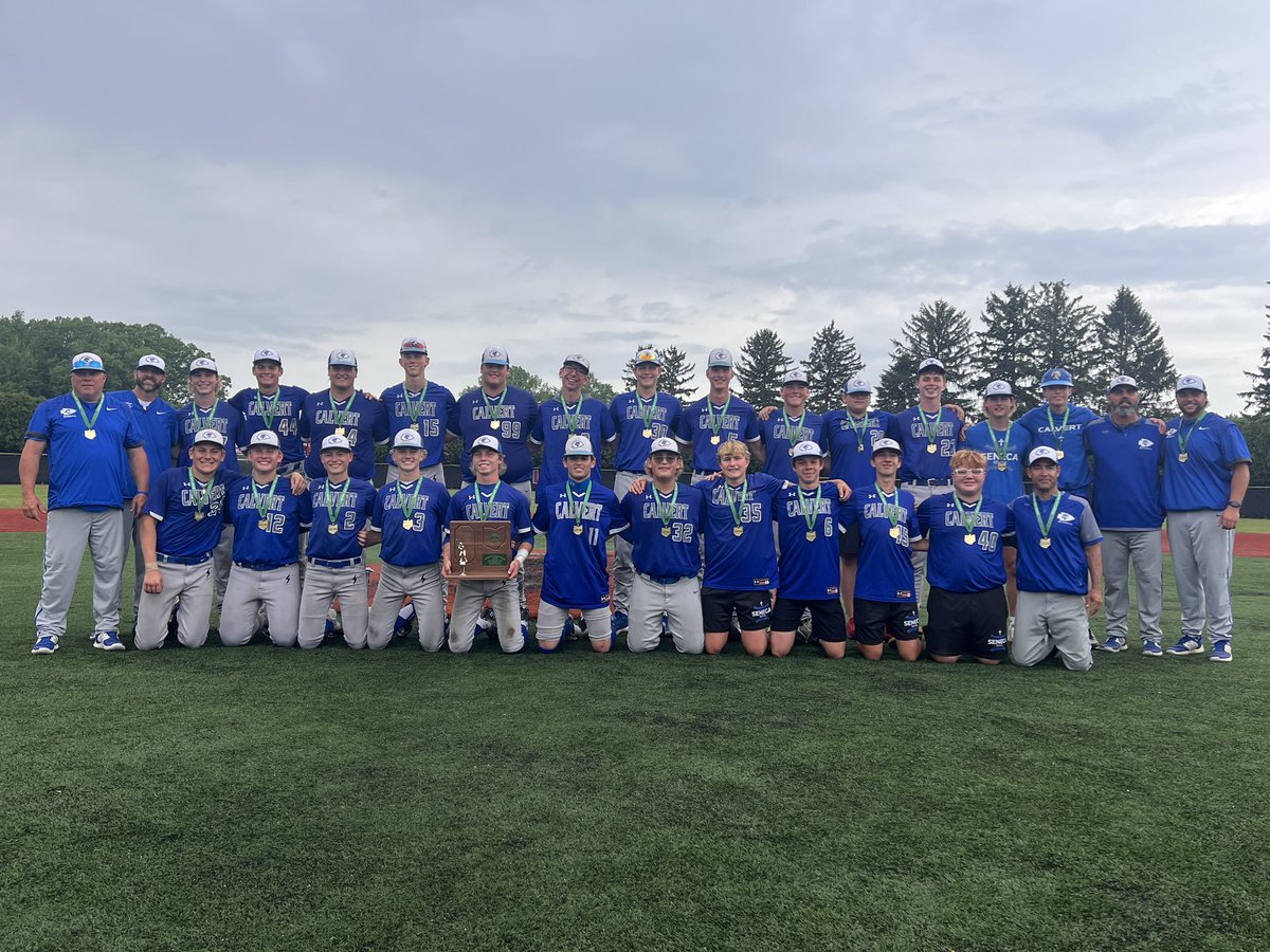 Your Regional Champion and State Bound Calvert Senecas!🏆