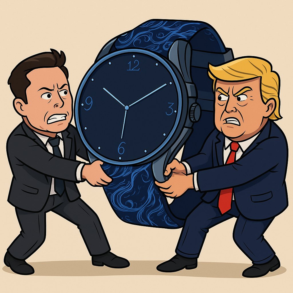 Monad_Time's tweet image. Hold it, gents  Elon Musk  and Donald Trump   !

Minting the Monad Time NFT collection comes later!
