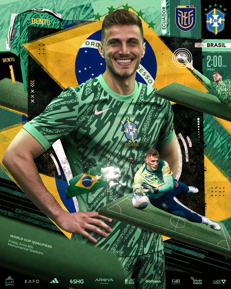حارس #النصر بينتـو مع منتخـب بلاده البرازيل الثانيـة فجرًا 🇧🇷

بالتوفيق لنجمنا 🧤