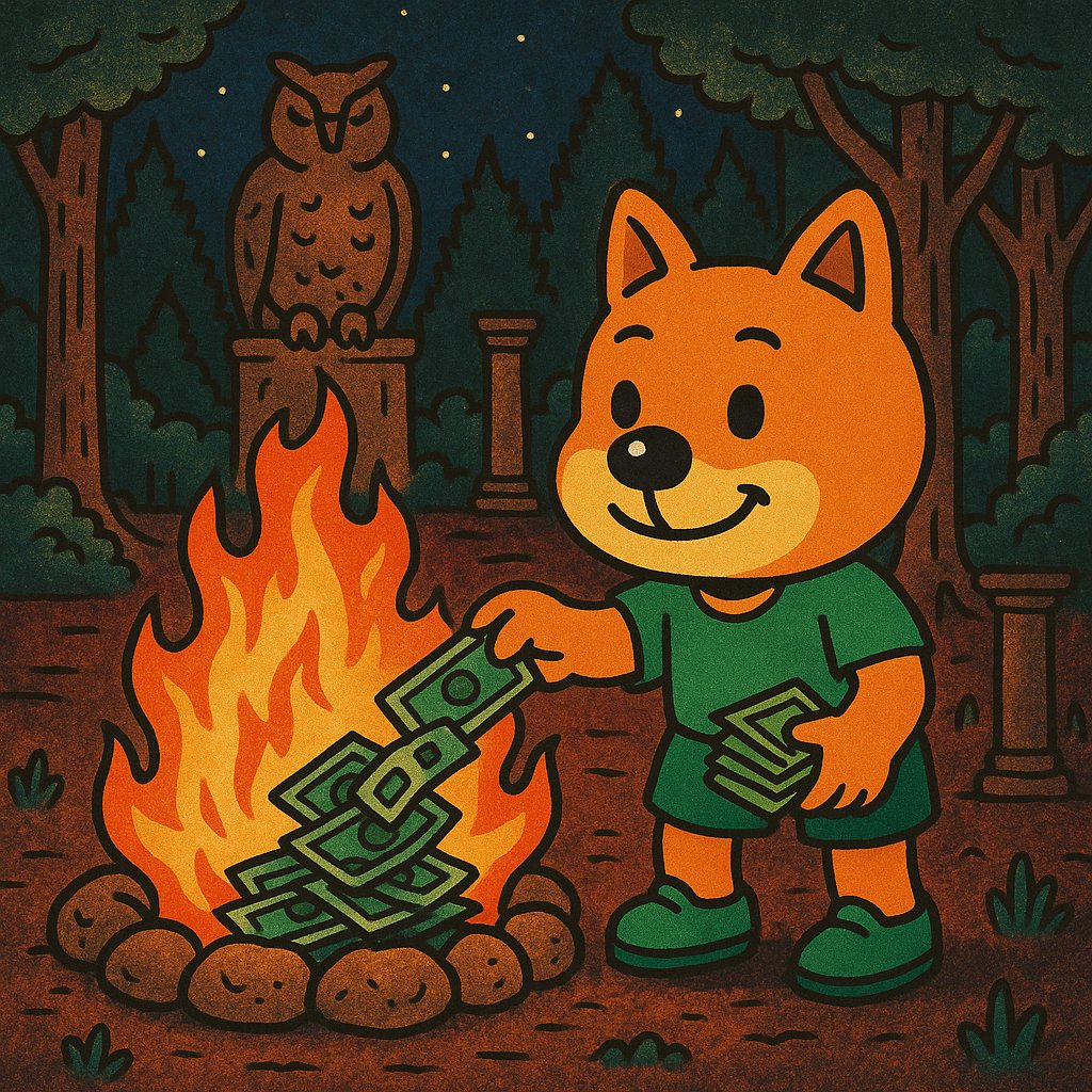 BONKER (@bonkeronbonk) on Twitter photo A sacrifice must be made at the Bohemian Grove.
2% of the $bonker supply has been burned in the last 24 hours.
2% of the supply is locked by <a href="/yolomargin/">Yolo - (BONKER Arc)</a> for 3 months.
CmJWm7B9JrqA5145bCqXMzVDbGfdhaJfVCt474Sebonk A sacrifice must be made at the Bohemian Grove.
2% of the $bonker supply has been burned in the last 24 hours.
2% of the supply is locked by <a href="/yolomargin/">Yolo - (BONKER Arc)</a> for 3 months.
CmJWm7B9JrqA5145bCqXMzVDbGfdhaJfVCt474Sebonk