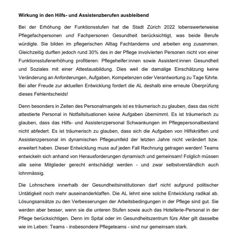 Tanja Maag (@maagtanja_al) on Twitter photo Unsere gestrige Fraktionserklärung im #grzh zum Programm #StärkungPflege : Die <a href="/al_zuerich/">Alternative Liste Zürich</a> fordert nachziehen bei den #Löhnen des #Assistenzpersonals !! Unsere gestrige Fraktionserklärung im #grzh zum Programm #StärkungPflege : Die <a href="/al_zuerich/">Alternative Liste Zürich</a> fordert nachziehen bei den #Löhnen des #Assistenzpersonals !!