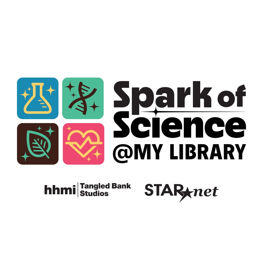 Tangled Bank Studios (@tangledbankhhmi) on Twitter photo We have joined forces with <a href="/STARNet_Project/">STARNet_Project</a> to launch Spark of Science @ My Library, a multi-year initiative that encourages public libraries to use free, high-quality resources to inspire an appreciation for how science can improve our world! 🚀📚 We have joined forces with <a href="/STARNet_Project/">STARNet_Project</a> to launch Spark of Science @ My Library, a multi-year initiative that encourages public libraries to use free, high-quality resources to inspire an appreciation for how science can improve our world! 🚀📚