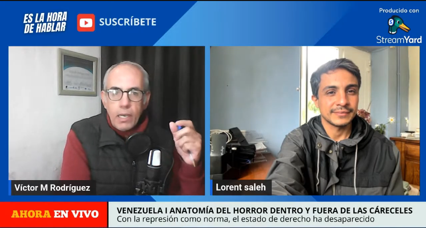 Víctor M Rodríguez 🇺🇾 (@convmro) on Twitter photo Hace unos días atrás dialogué con el activista venezolano Lorent Saleh
<a href="/LORENT_SALEH/">Lorent Saleh</a> no ofrece respuestas fáciles. Tampoco vende ilusiones. En su lectura, el camino a una Venezuela democrática pasa por el reconocimiento descarnado de la realidad, la ruptura con el pasado y la Hace unos días atrás dialogué con el activista venezolano Lorent Saleh
<a href="/LORENT_SALEH/">Lorent Saleh</a> no ofrece respuestas fáciles. Tampoco vende ilusiones. En su lectura, el camino a una Venezuela democrática pasa por el reconocimiento descarnado de la realidad, la ruptura con el pasado y la
