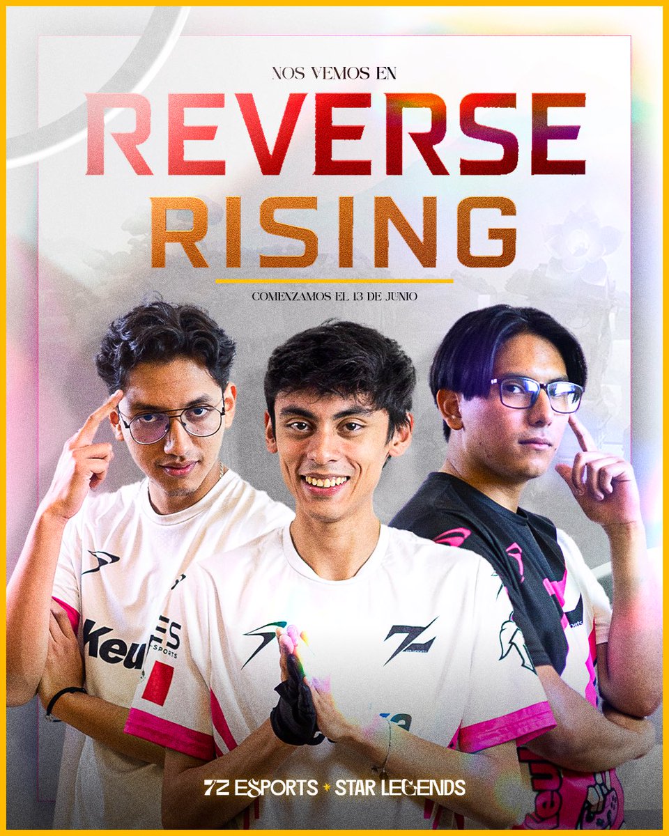 7z Esports | #Go7z (@esports7z_) on Twitter photo ¡Estamos de regreso en <a href="/Reverseleague_/">REV3RSE</a> ! 🔥
Muy emocionados de competir en esta Liga, nos vemos el siguiente Viernes en nuestro debut 🏆
<a href="/Quetz116/">7zL Quetz</a>
<a href="/J0ker_VL/">J0ker</a>
<a href="/hazielx1/">7ZL Kimchi Coach</a>
.
<a href="/milozin_/">Milozin</a>
<a href="/ilyidark/">i4rk</a>
<a href="/Diegox_pc_/">7zL Diegox</a>
.
🤝🏻 <a href="/StarLegendsEs/">Star Legends eSports</a> ¡Estamos de regreso en <a href="/Reverseleague_/">REV3RSE</a> ! 🔥
Muy emocionados de competir en esta Liga, nos vemos el siguiente Viernes en nuestro debut 🏆
<a href="/Quetz116/">7zL Quetz</a>
<a href="/J0ker_VL/">J0ker</a>
<a href="/hazielx1/">7ZL Kimchi Coach</a>
.
<a href="/milozin_/">Milozin</a>
<a href="/ilyidark/">i4rk</a>
<a href="/Diegox_pc_/">7zL Diegox</a>
.
🤝🏻 <a href="/StarLegendsEs/">Star Legends eSports</a>