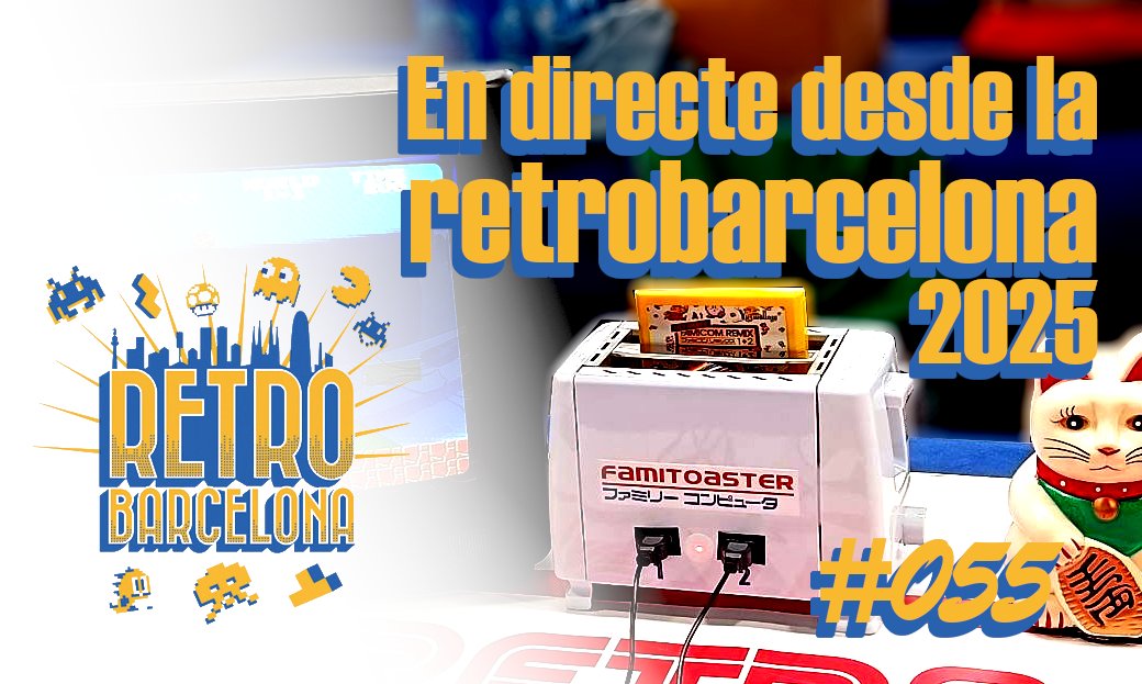 retroscroll's tweet image. 👀Ep! Hem tornat amb un podcast nou!
🖥️En aquest cas el que vam gravar a la passada Retrobarcelona 2025. Esdeveniment que va estar prenent especial atenció al PC i per tant nosaltres en teniem coses a dir. Ens hi acompanyes?
Enllaços al fil 👇