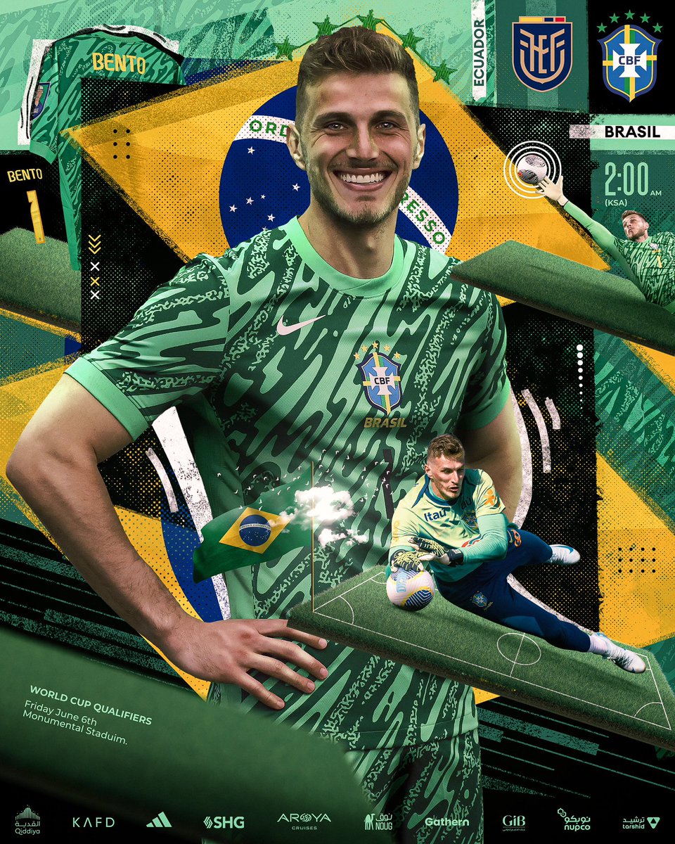 Bento joins his national team for Brazil’s match 🇧🇷
Wishing our keeper all the best! 🧤