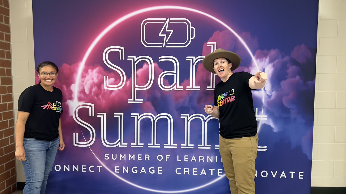 jess_faubion's tweet image. What an awesome day presenting at #SparkSummit! 🧙♀️I got to share how I use @BookCreatorApp and AI tools in my history classes. Love showing teachers how we can meet the standards while letting students create, explore, and bring history to life!📚🪄